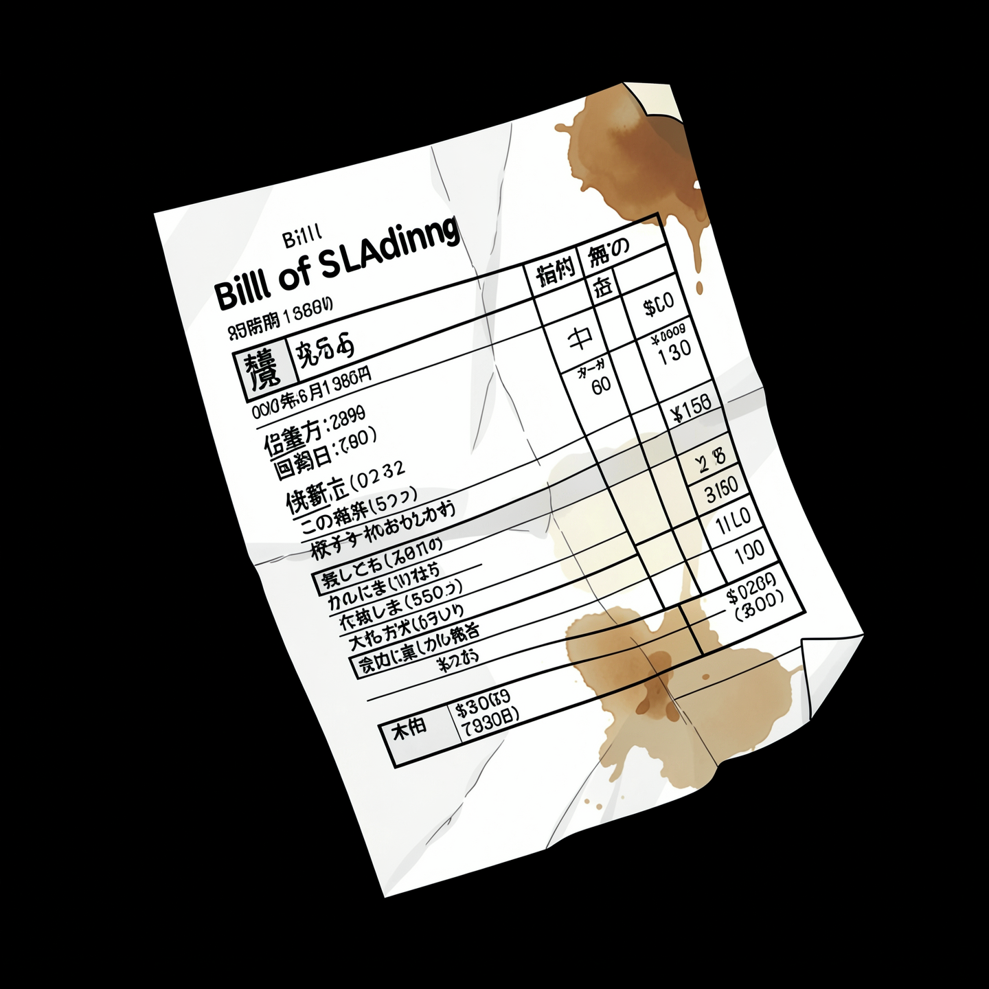 Messy Document Input